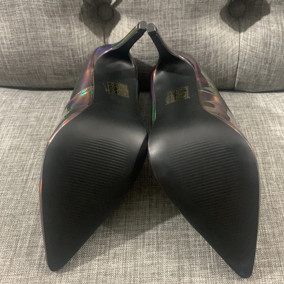 Dolls Kill Holographic Heels - Picture 5 of 6